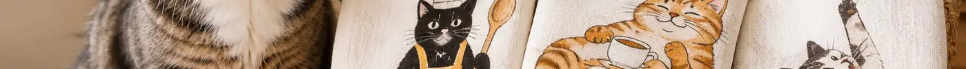 Funny Cat Tea Towels That Earn Their Spot - Tiny Tiger Gift Shop