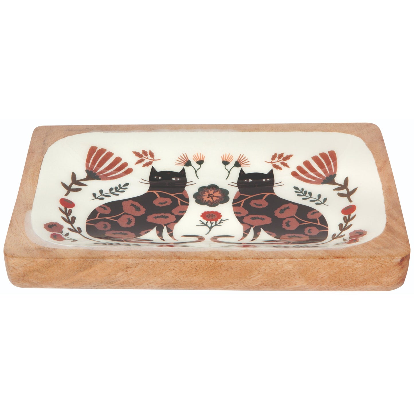 "Catbloom": Catch - All - Tray - Tiny Tiger Gift Shop