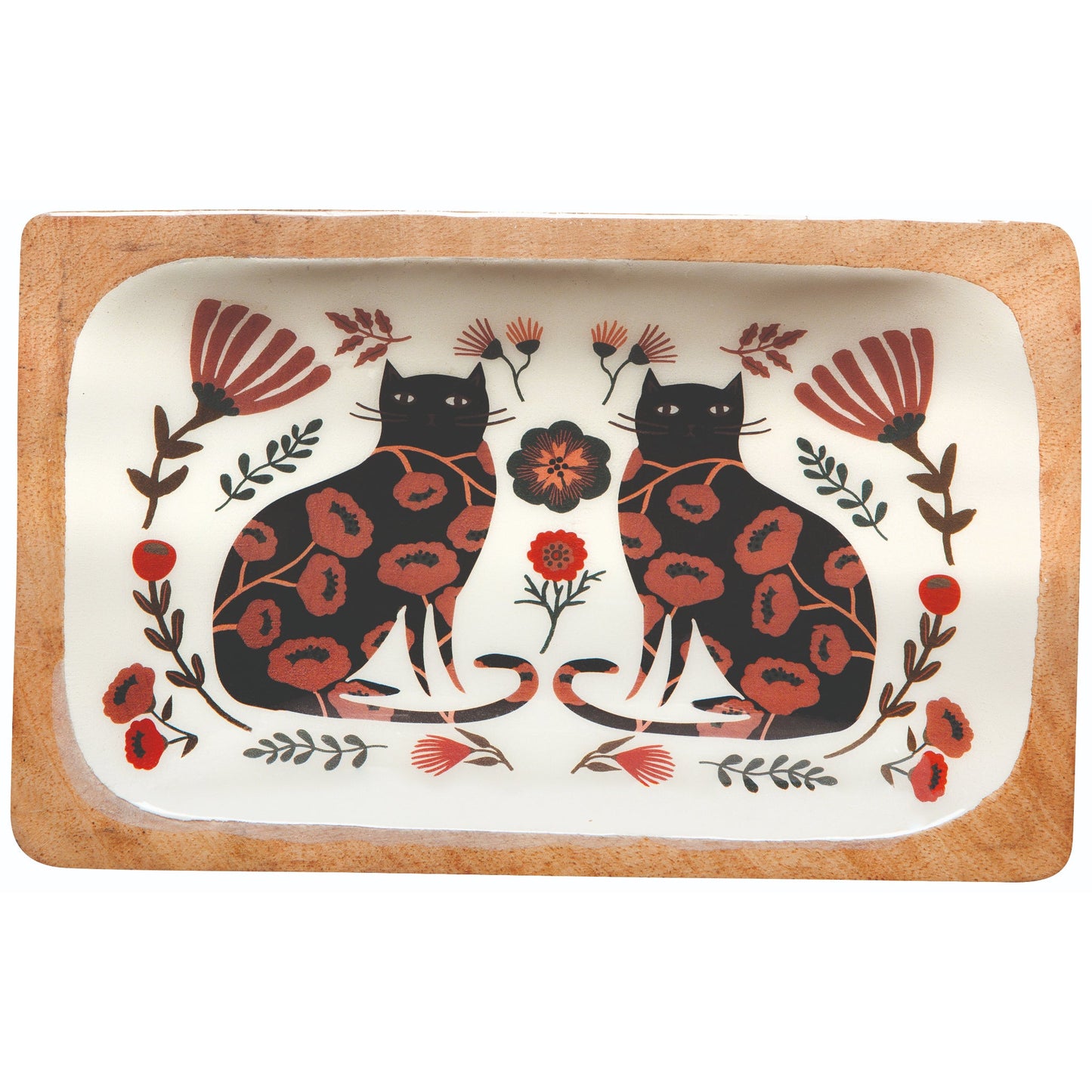 "Catbloom": Catch - All - Tray - Tiny Tiger Gift Shop