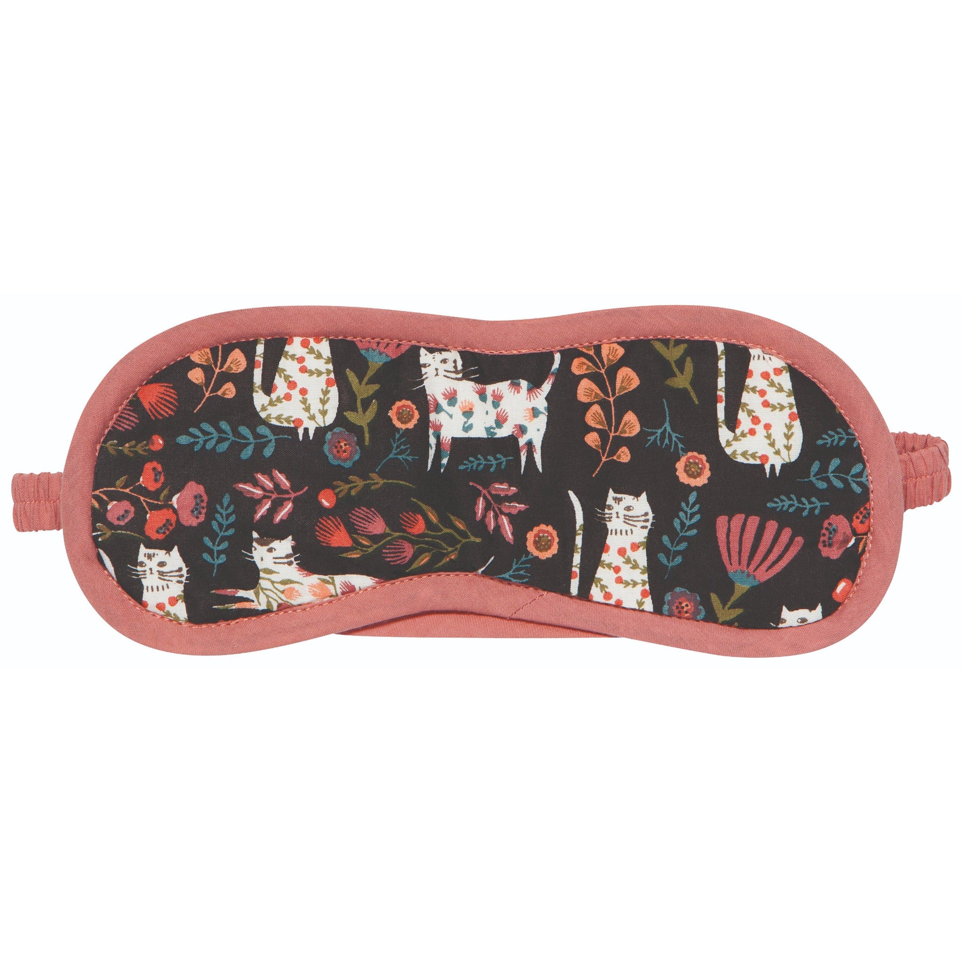 "Catbloom": Cotton Sleep Mask - Tiny Tiger Gift Shop