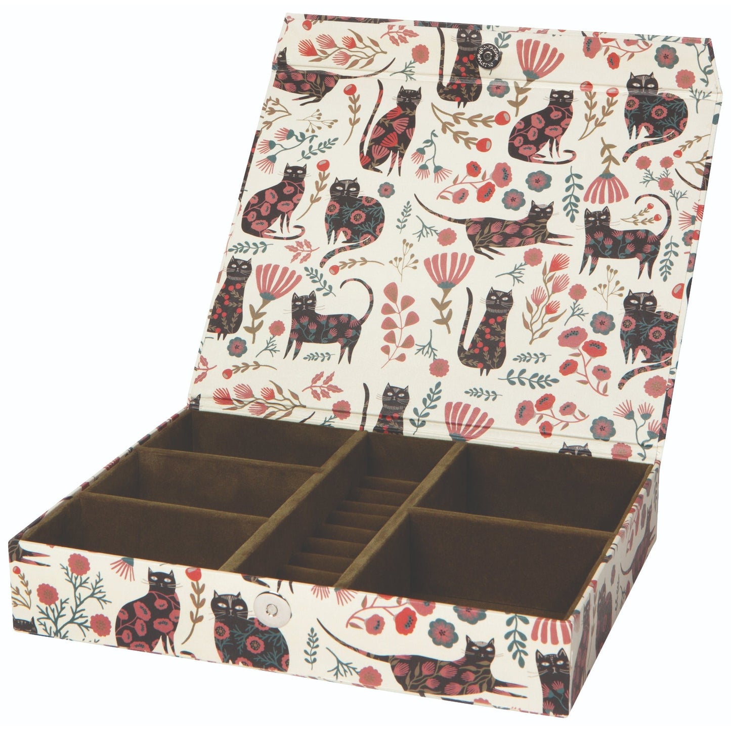 "Catbloom": Jewelry Box - Tiny Tiger Gift Shop