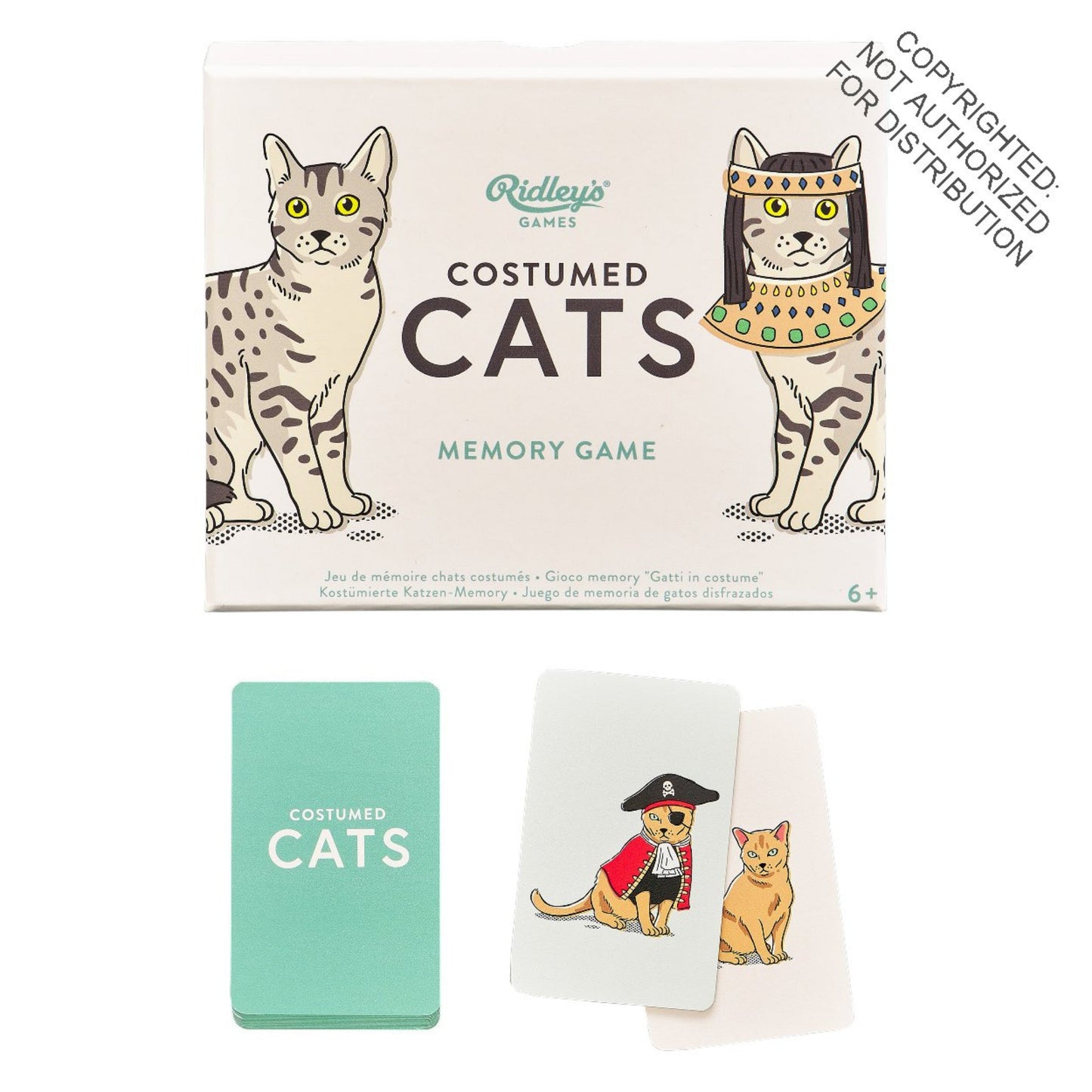 "Costumed Cats" - Memory Game - Tiny Tiger Gift Shop
