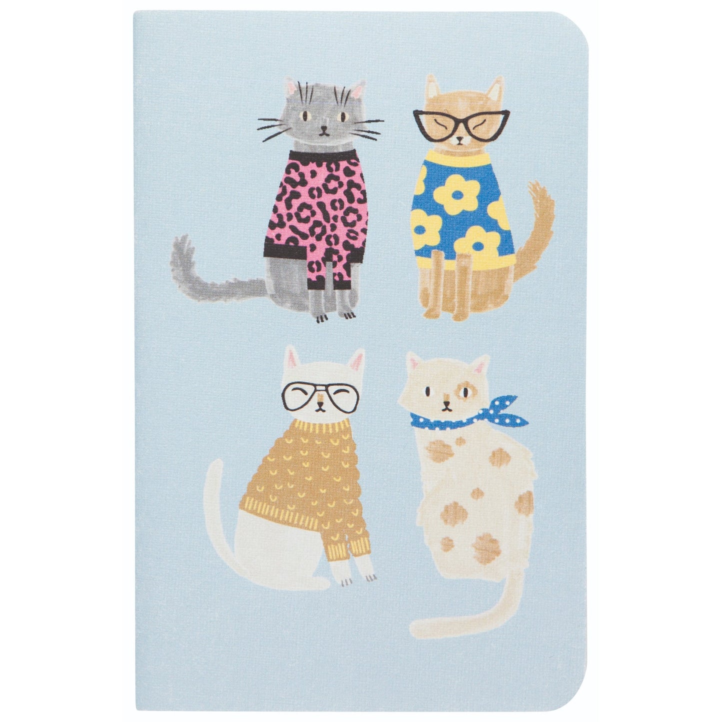 "Feline Fine": Pocket Notebooks (Set of 2) - Tiny Tiger Gift Shop