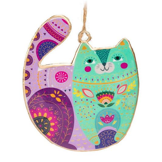 Groovy Cat Ornament - Tiny Tiger Gift Shop