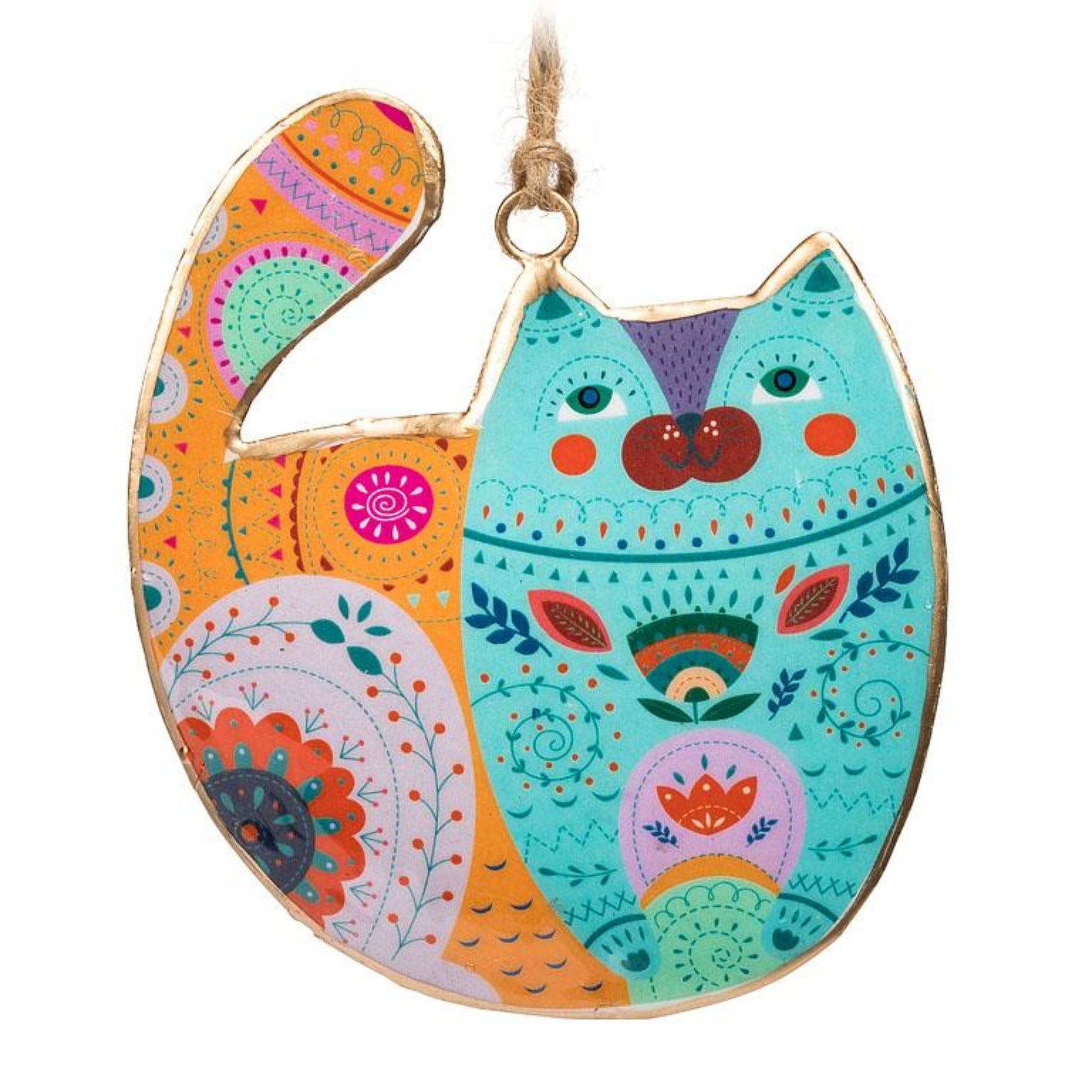 Groovy Cat Ornament - Tiny Tiger Gift Shop
