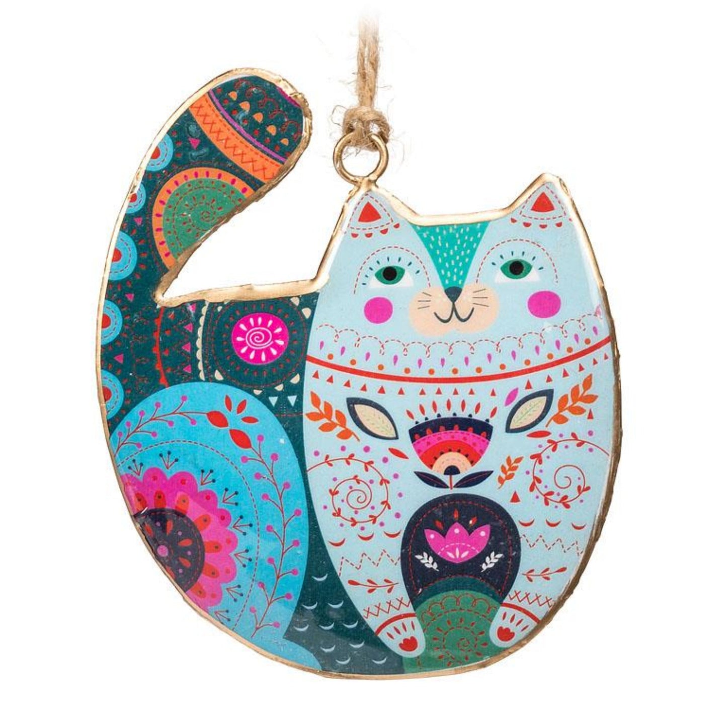 Groovy Cat Ornament - Tiny Tiger Gift Shop