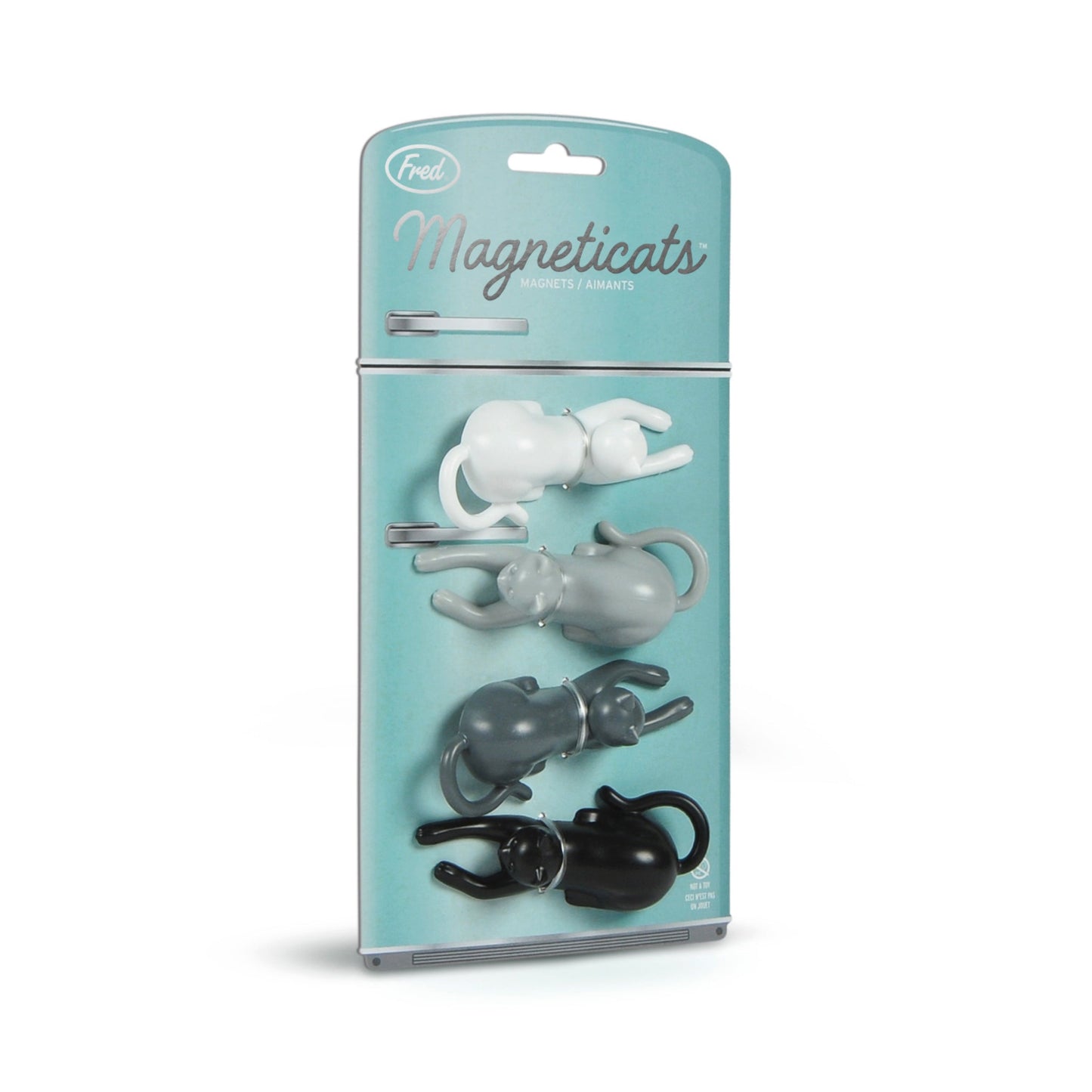 "Magneticats" Fridge Magnets (Set of 4) - Tiny Tiger Gift Shop