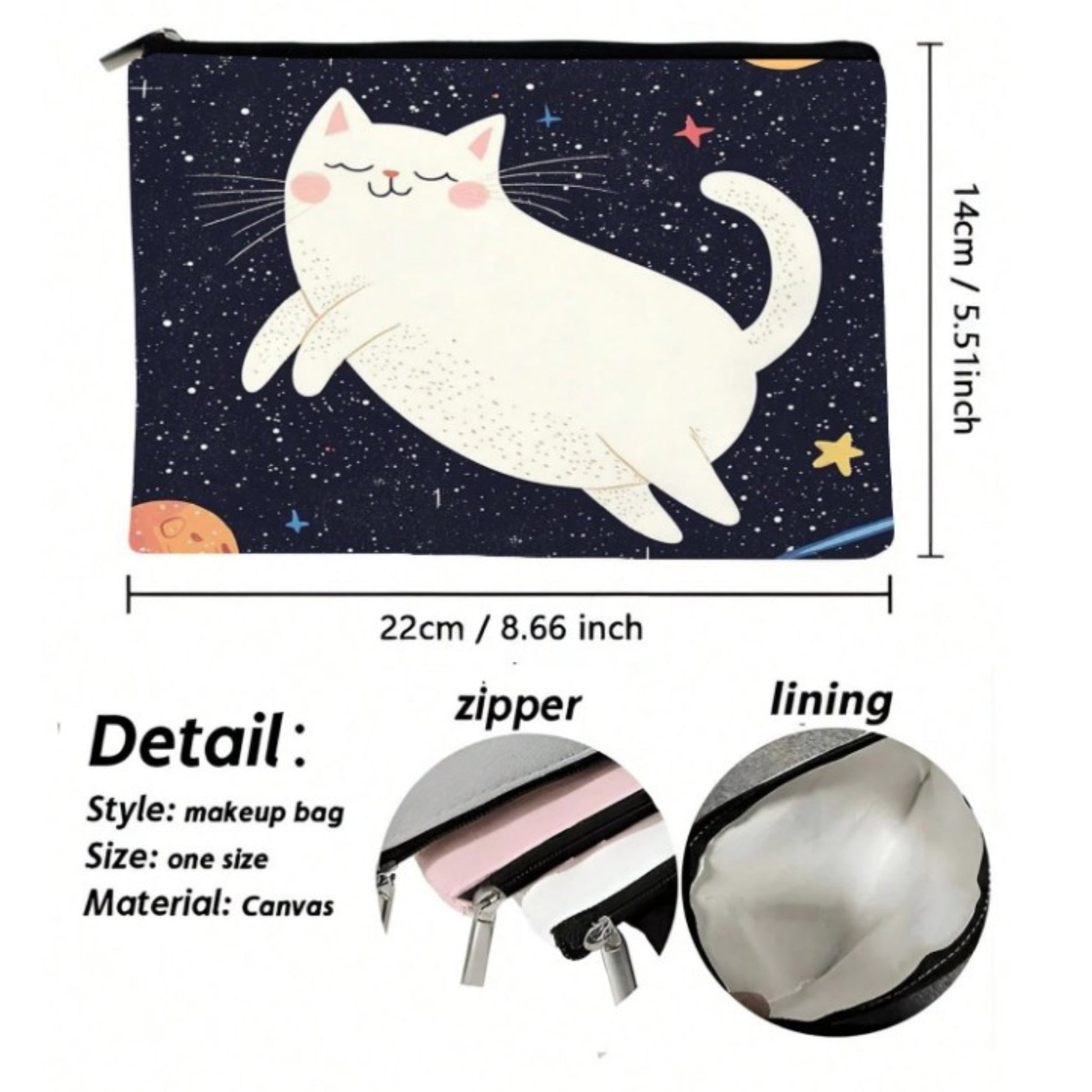Make Up / Travel Bag - Tiny Tiger Gift Shop