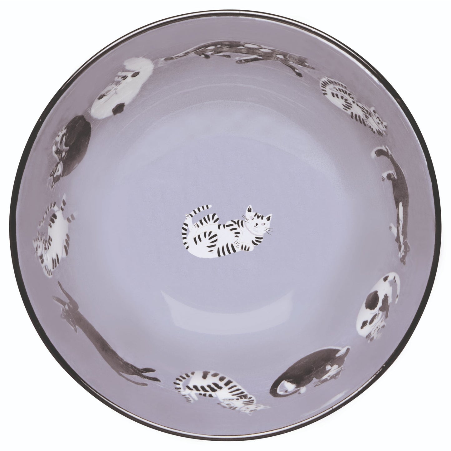 "Meow & Furever": Everyday Bowls (Set of 4) - Tiny Tiger Gift Shop