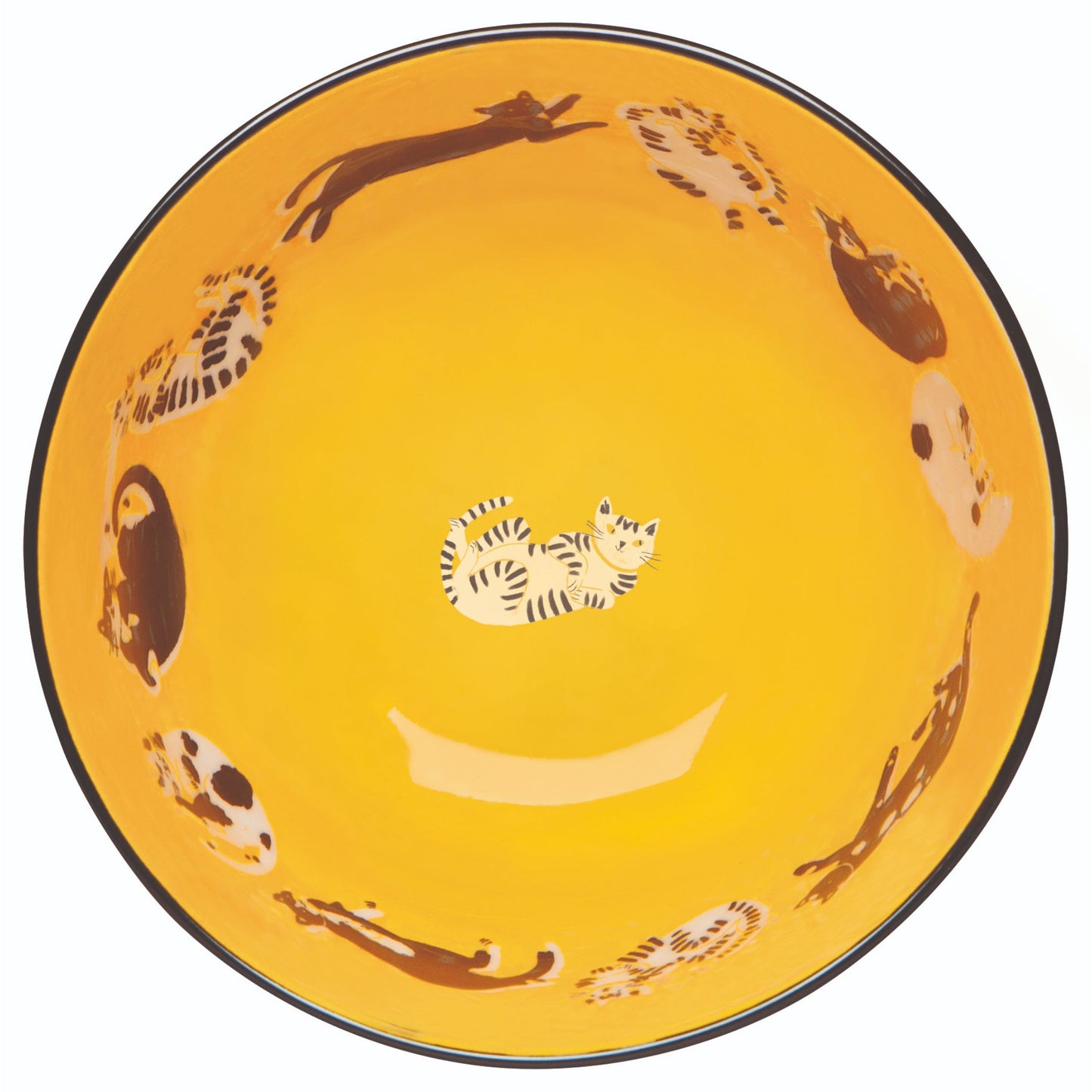 "Meow & Furever": Everyday Bowls (Set of 4) - Tiny Tiger Gift Shop