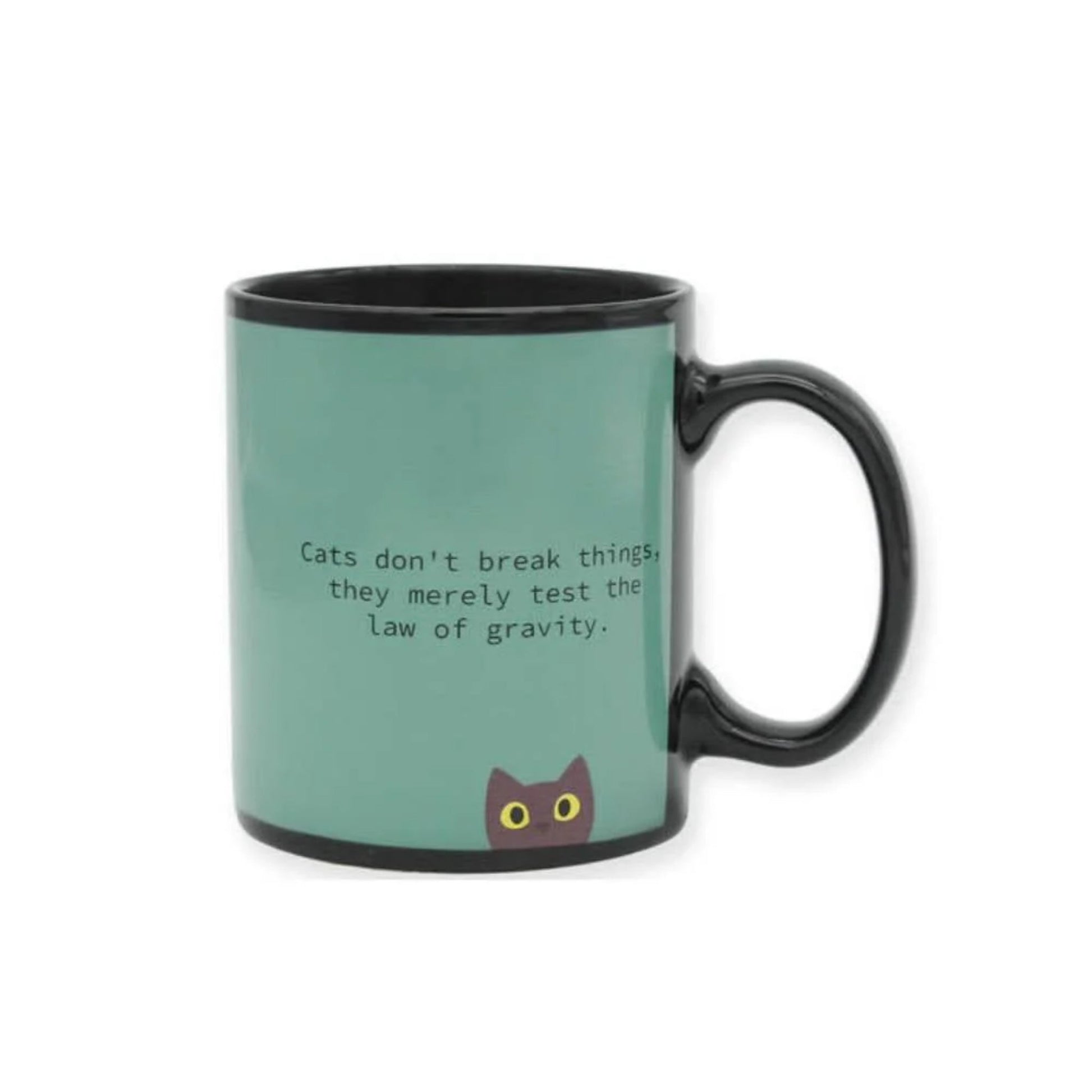 "Naughty Cat" - Heat Sensitive Mug - Tiny Tiger Gift Shop