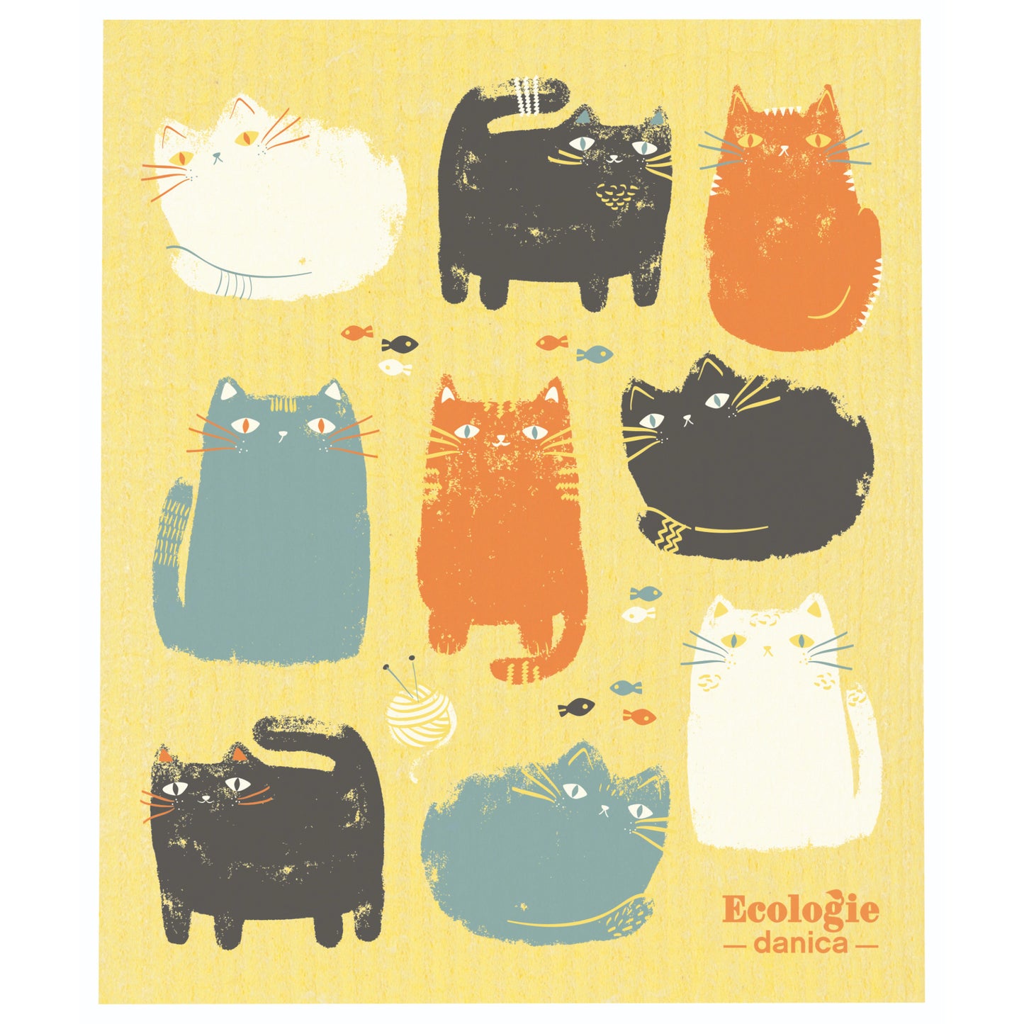 "The Cats Meow": Swedish Dish Cloths