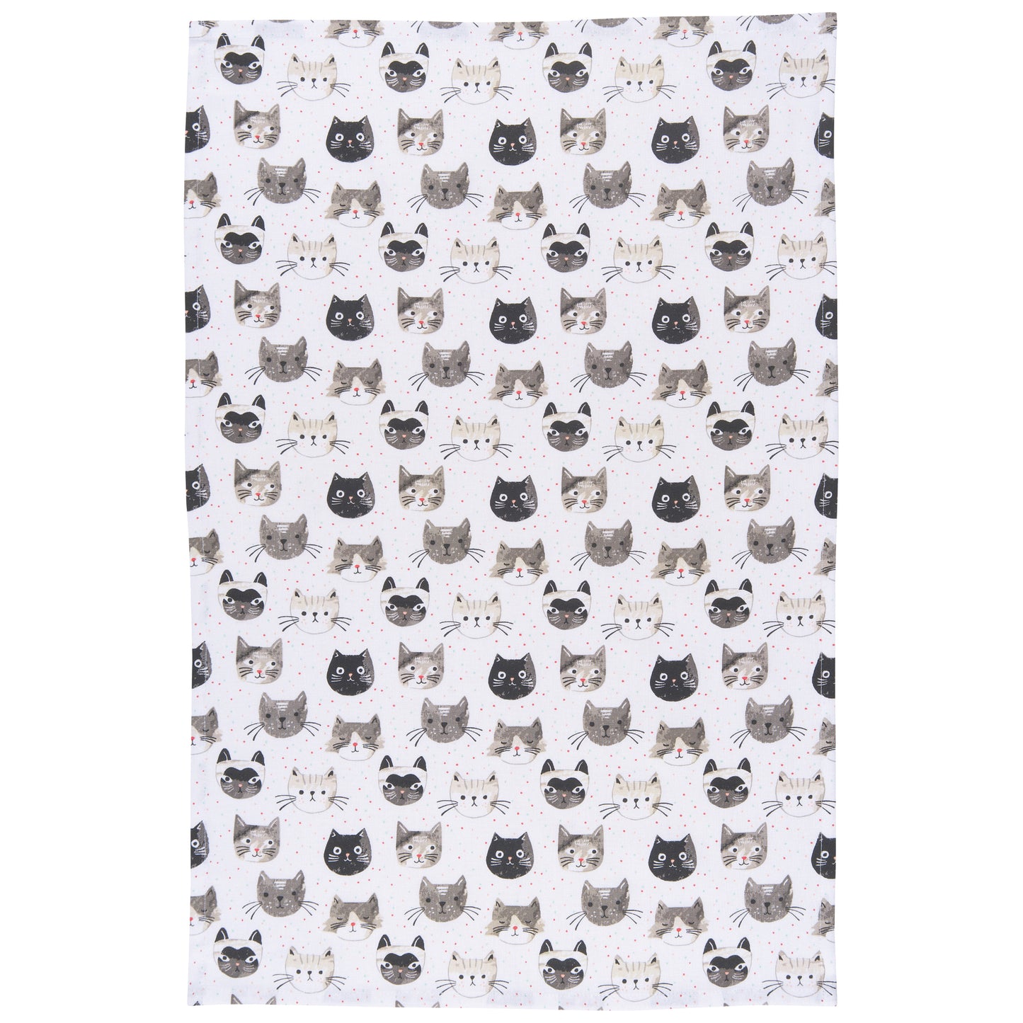 "The Cats Meow": Dishtowel - Tiny Tiger Gift Shop