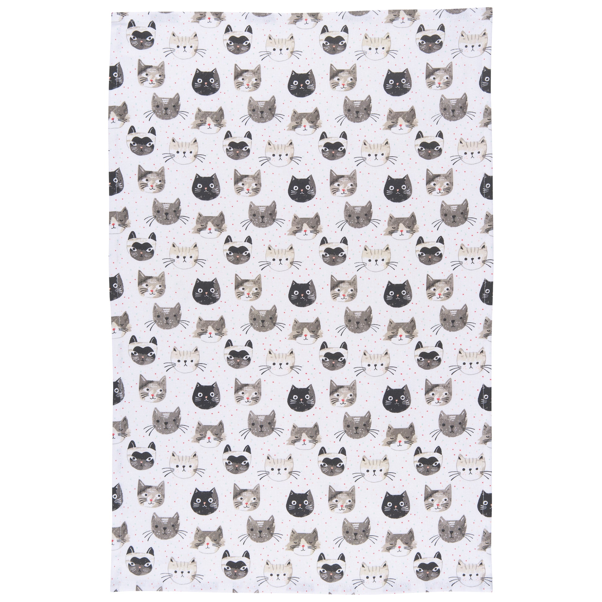"The Cats Meow": Dishtowel - Tiny Tiger Gift Shop