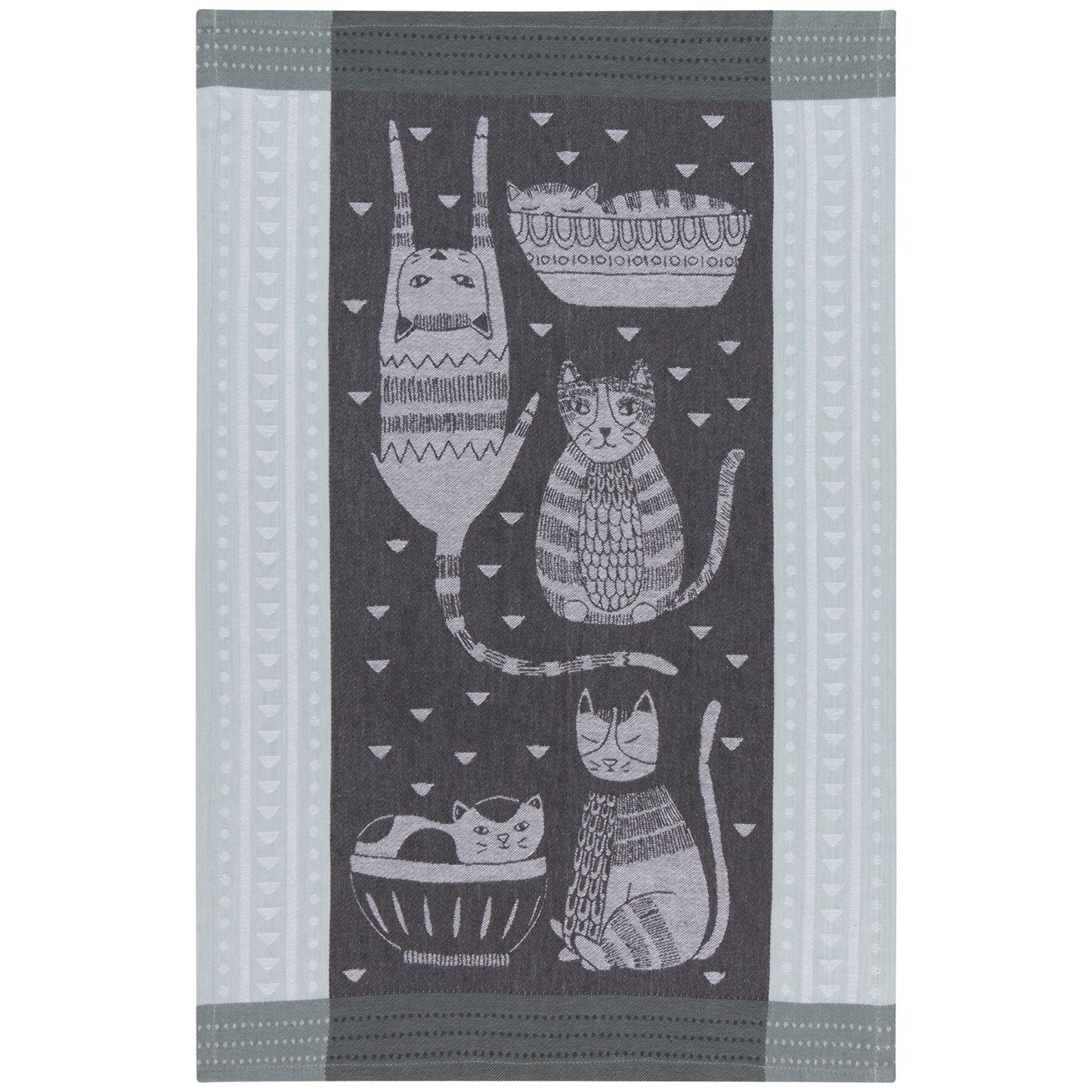 "Purr Party": Dishtowel - Tiny Tiger Gift Shop