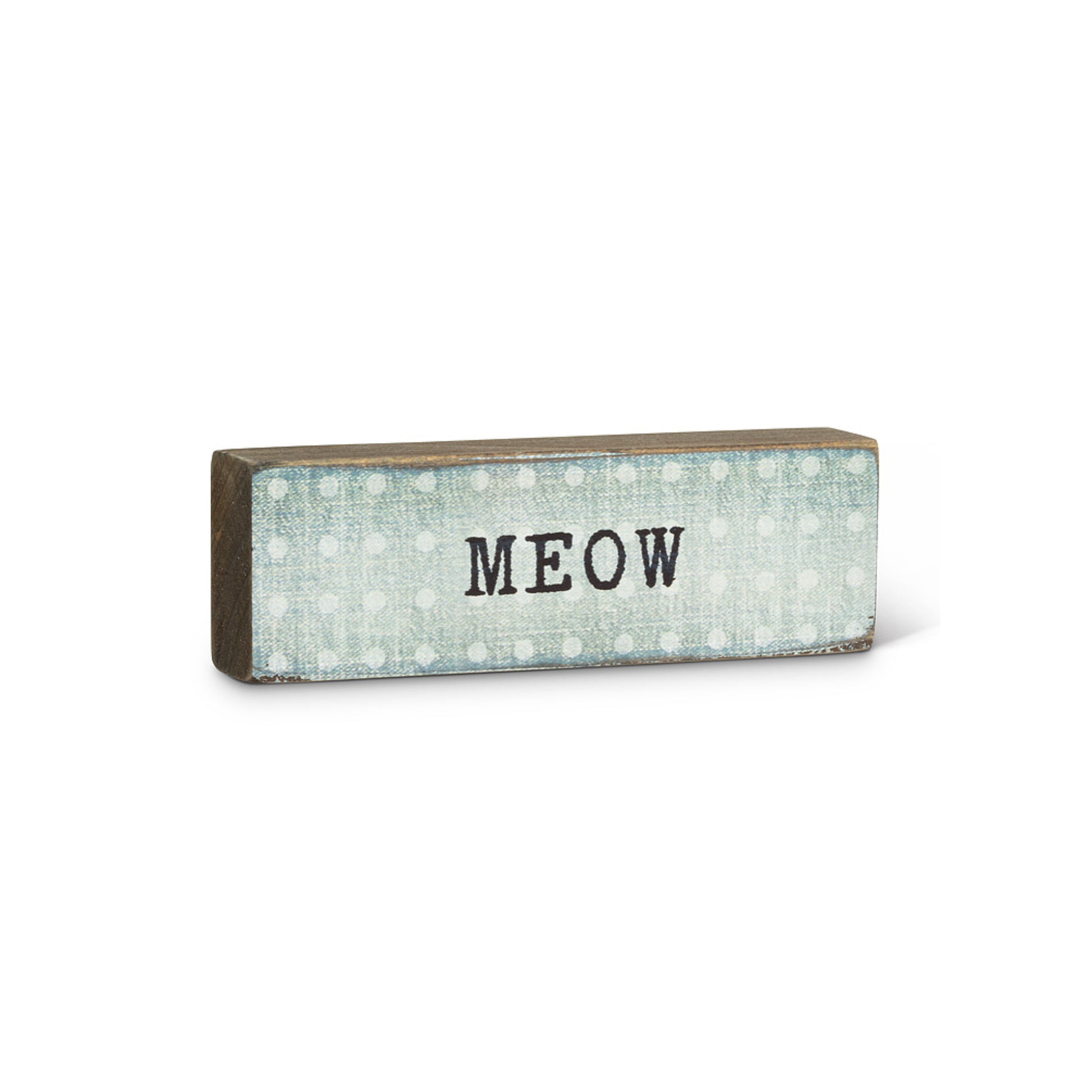 Wooden Block Signs - Tiny Tiger Gift Shop