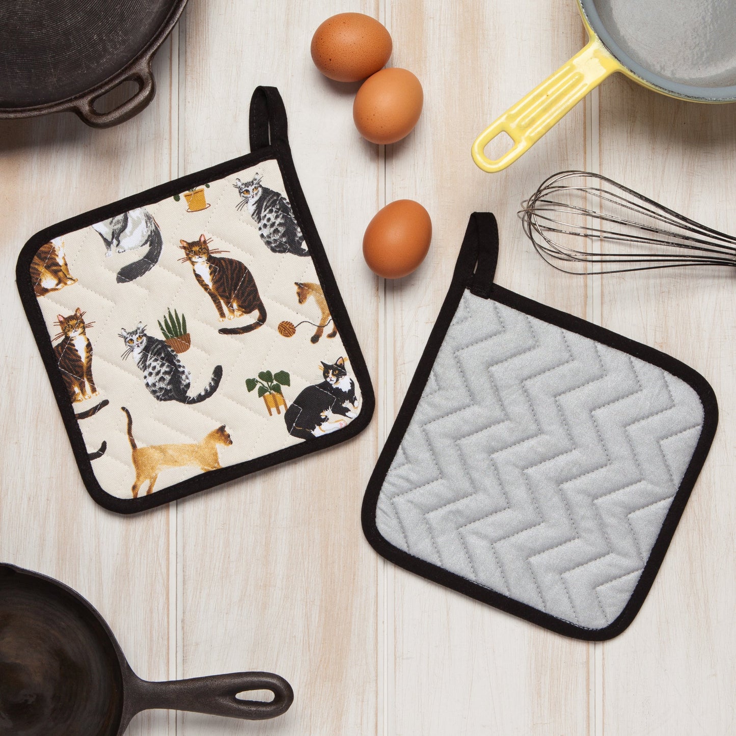 "Cat Collective": Potholder - Tiny Tiger Gift Shop