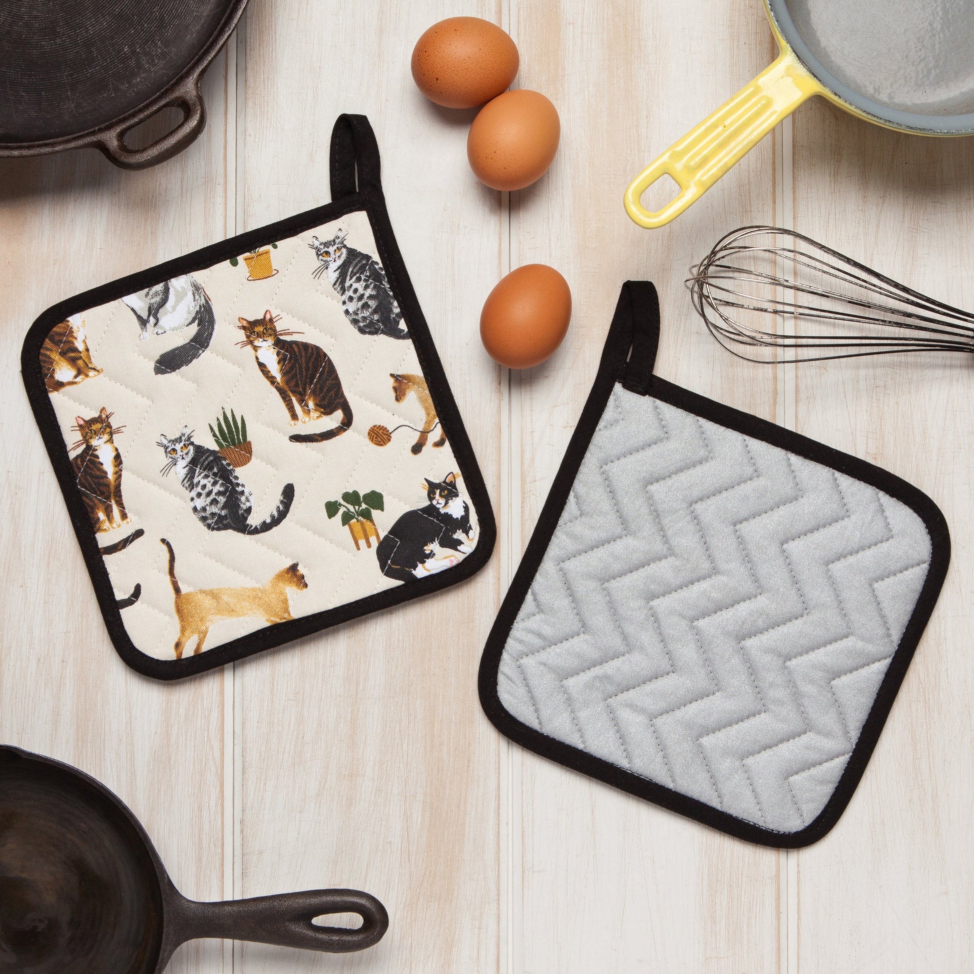 "Cat Collective": Potholder - Tiny Tiger Gift Shop