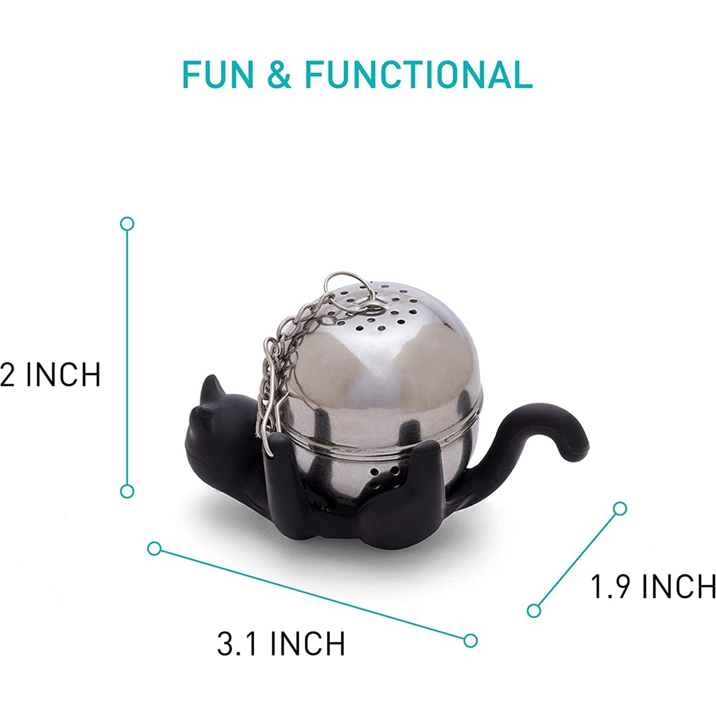 Cattea Tea Infuser - Tiny Tiger Gift Shop