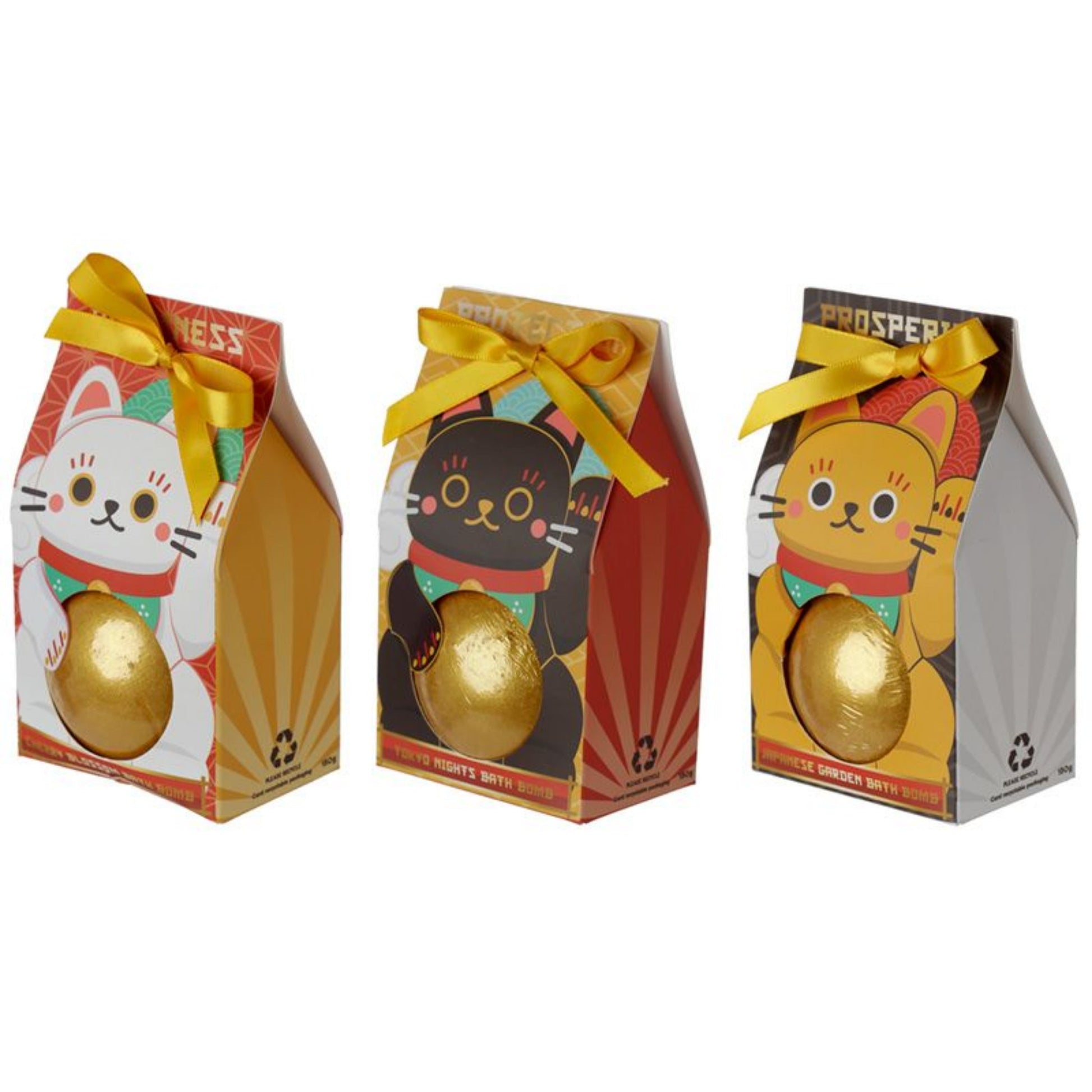 "Lucky Cat" Bath Bombs - Tiny Tiger Gift Shop