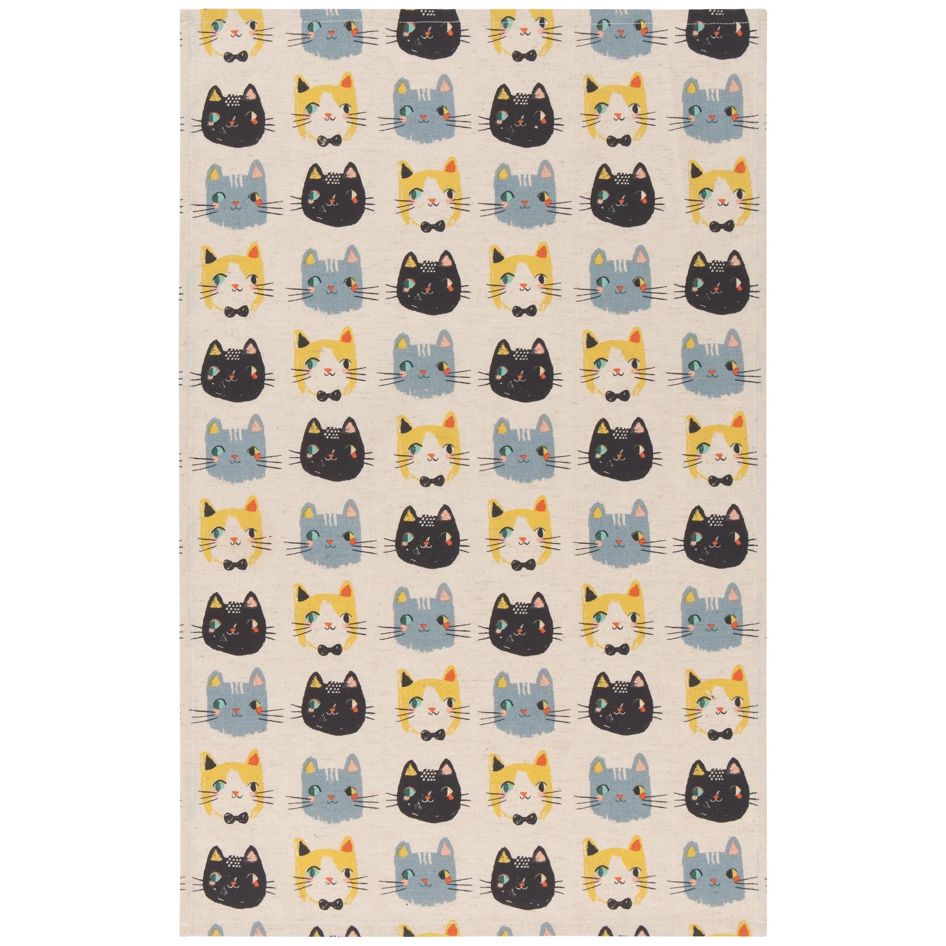 "Meow Meow": Dishtowels (Set of 2) - Tiny Tiger Gift Shop