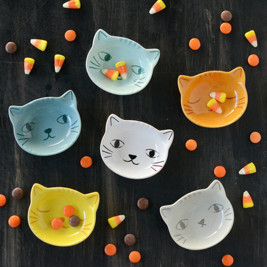 "The Cats Meow": Pinch Bowls (Set of 6) - Tiny Tiger Gift Shop