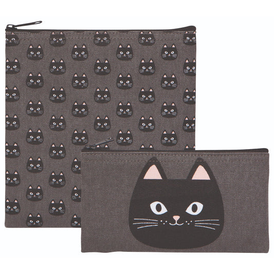 "The Cats Meow": Snack Bags 2.0 (Set of 2) - Tiny Tiger Gift Shop
