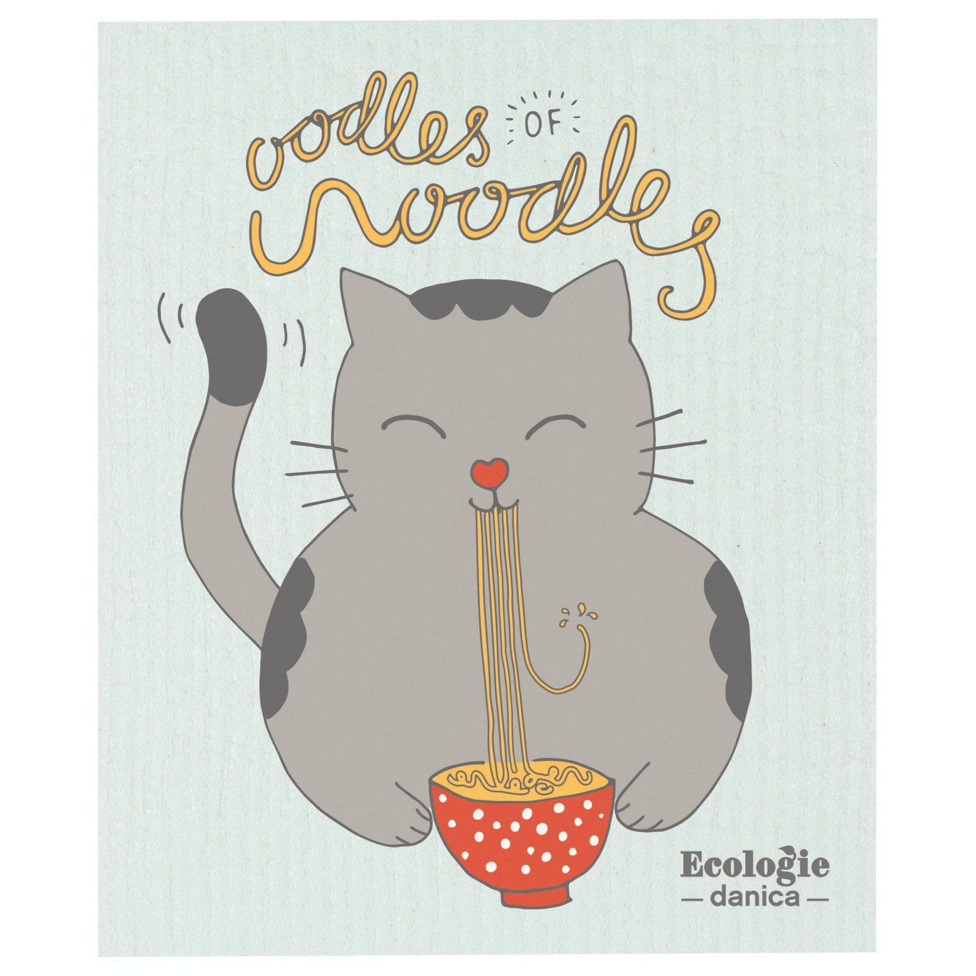 "The Cats Meow": Swedish Dish Cloths - Tiny Tiger Gift Shop