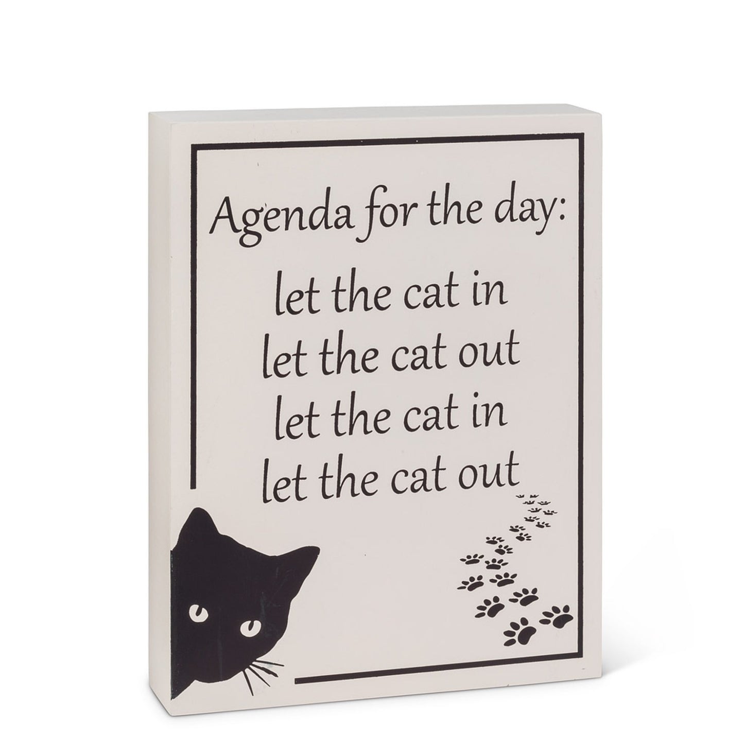 Wooden Block Signs - Tiny Tiger Gift Shop
