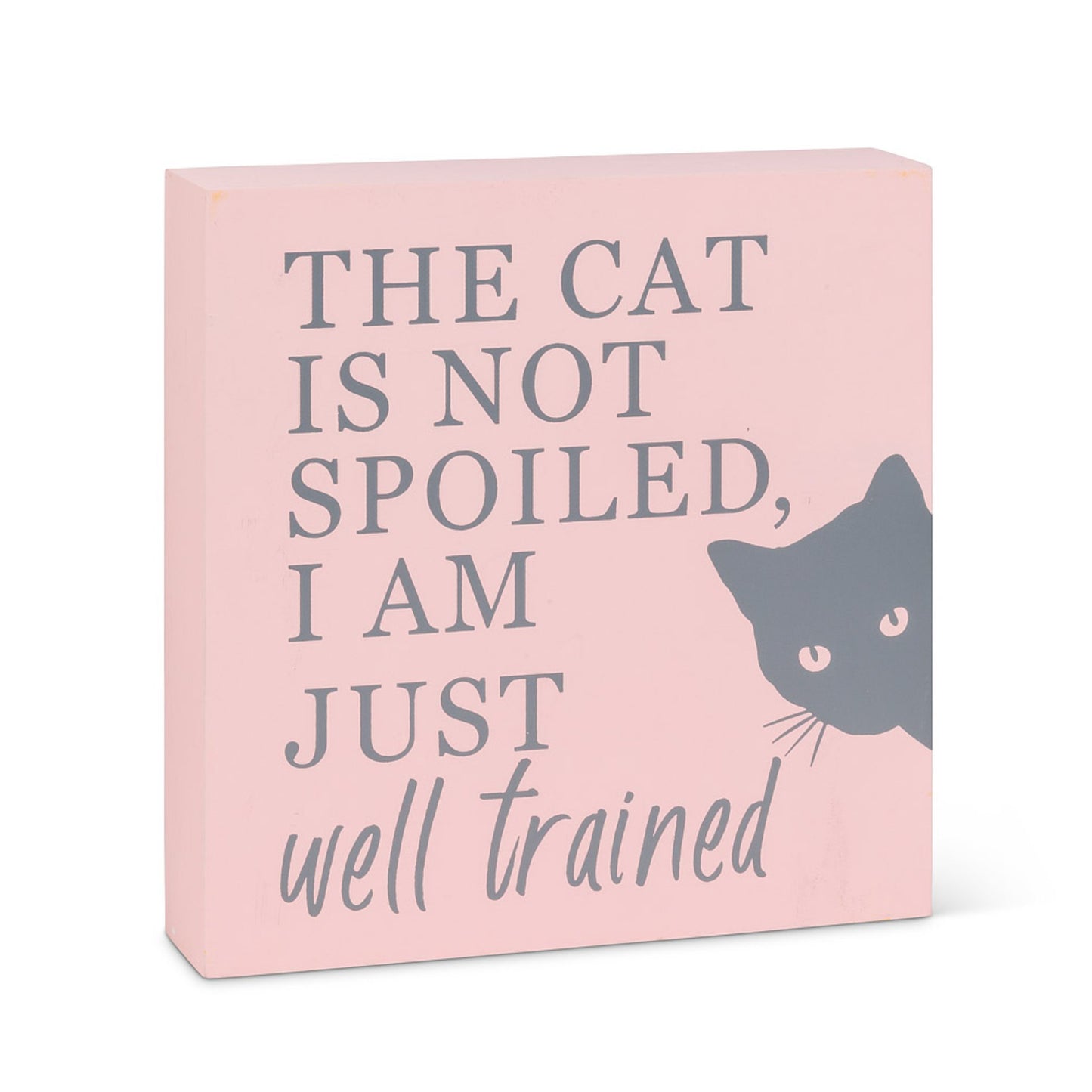 Wooden Block Signs - Tiny Tiger Gift Shop