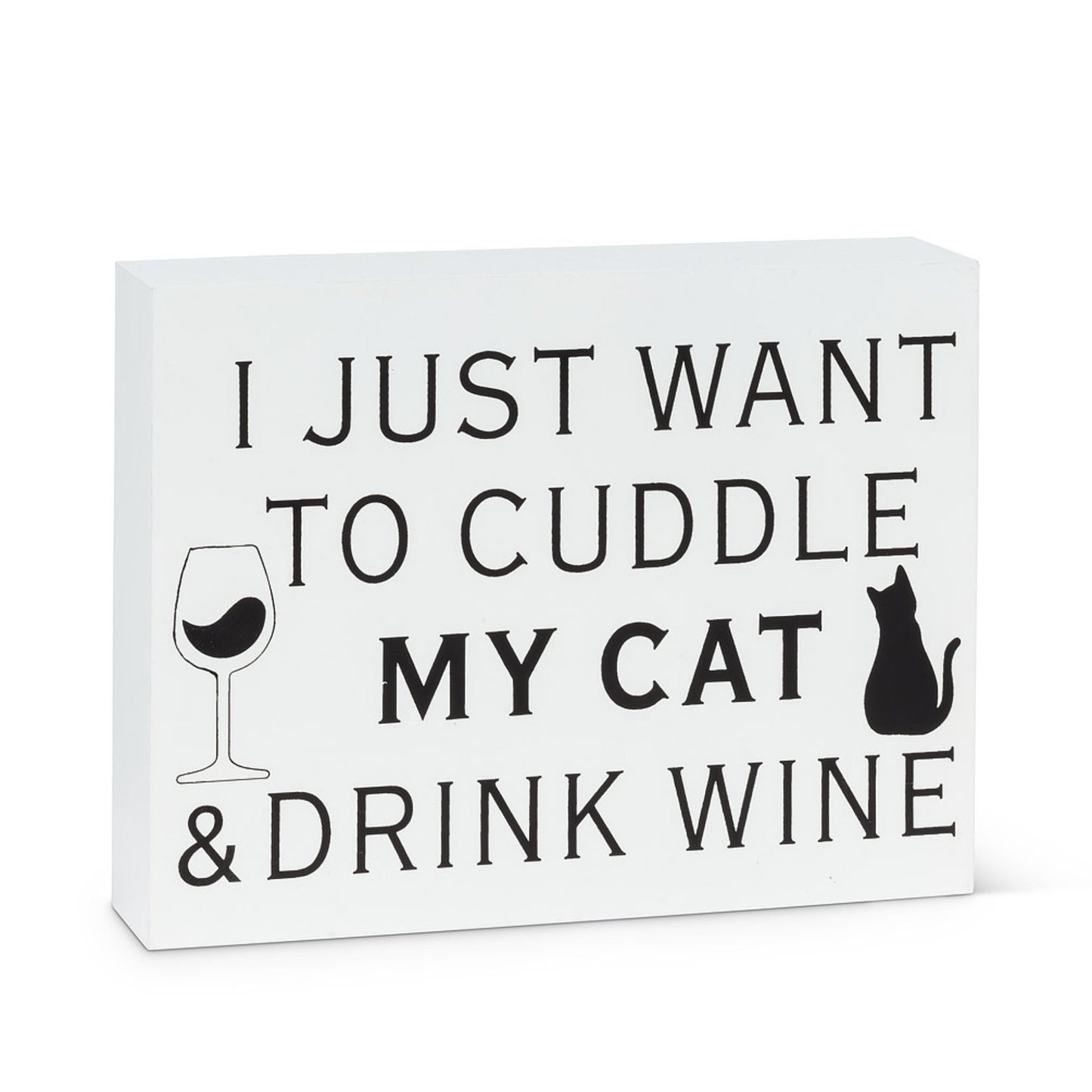 Wooden Block Signs - Tiny Tiger Gift Shop