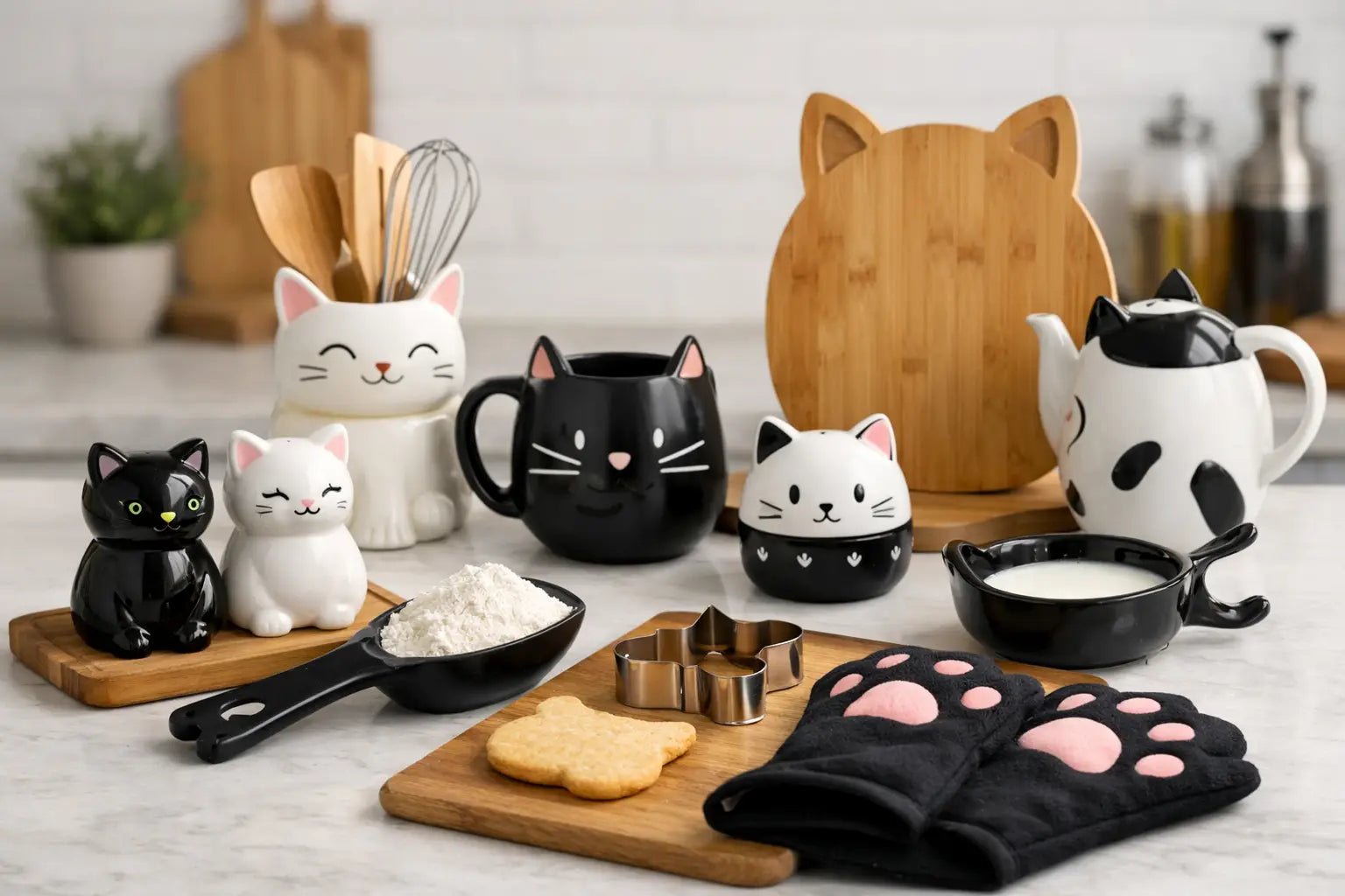 12 Best Cat Themed Kitchen Accessories - Tiny Tiger Gift Shop