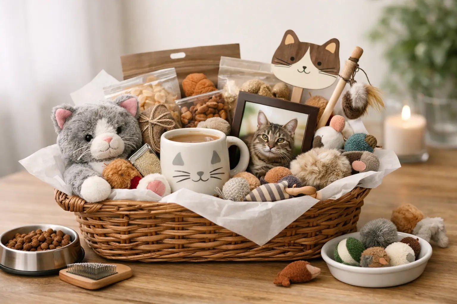 12 Cat Gift Basket Examples That Feel Personal - Tiny Tiger Gift Shop