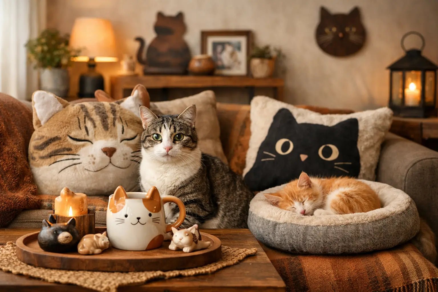 Cat Themed Decor Buying Guide for Cozy Homes - Tiny Tiger Gift Shop