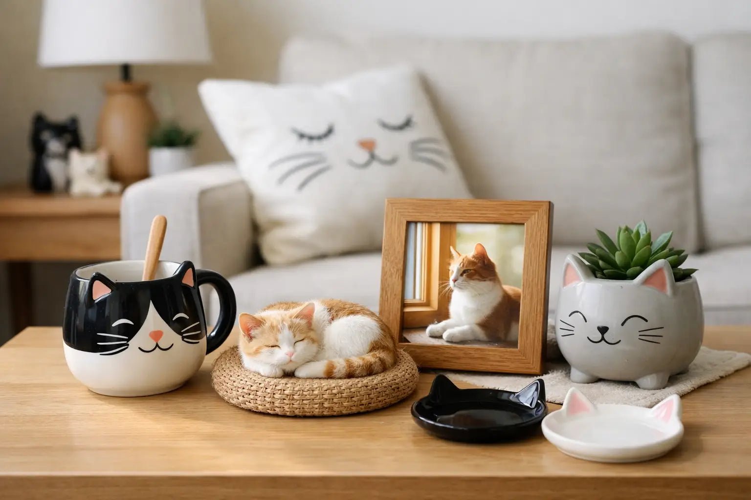 Cat Themed Home Accents That Feel Charming - Tiny Tiger Gift Shop