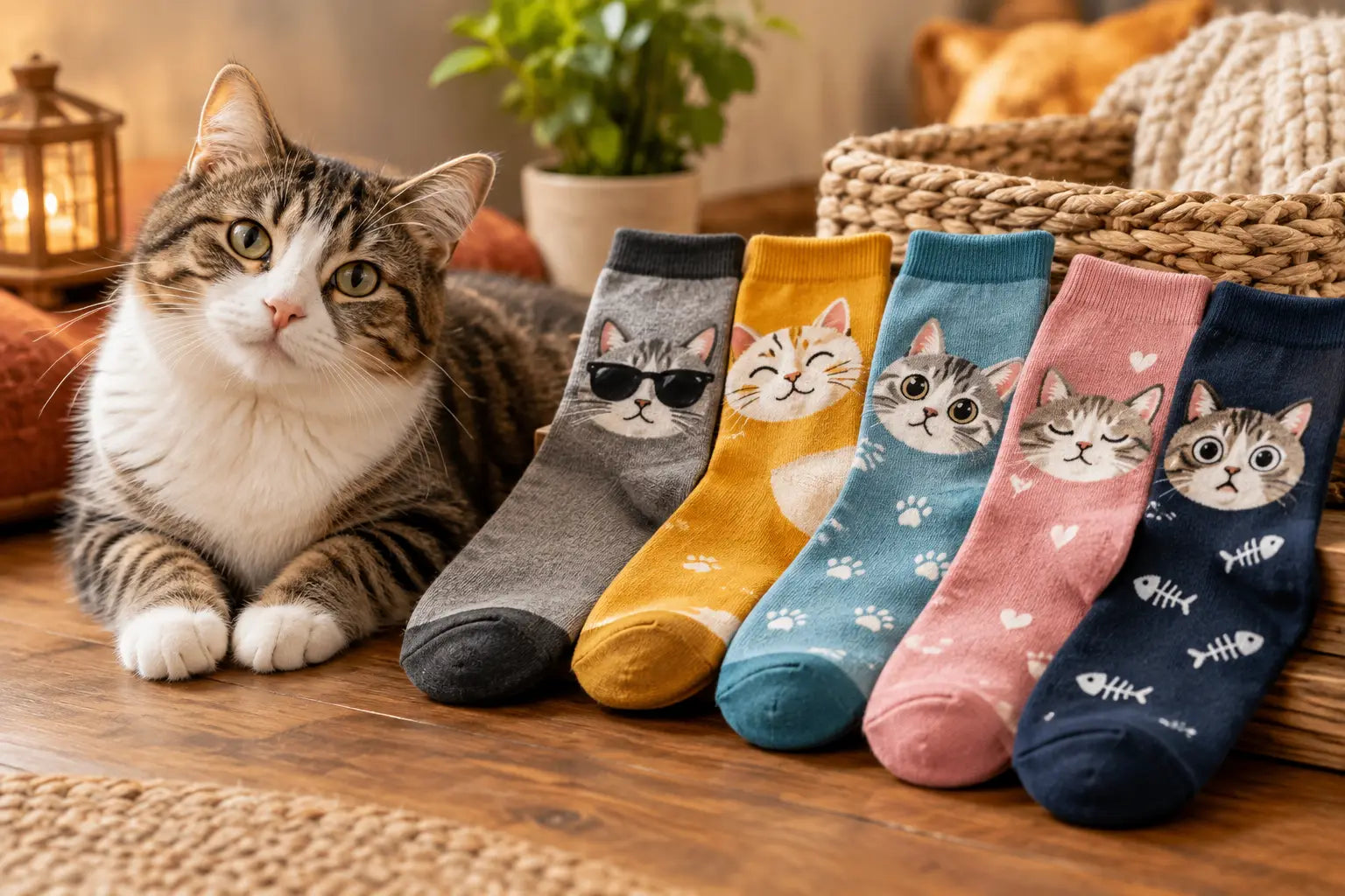 Funny Cat Socks Collection for Every Mood