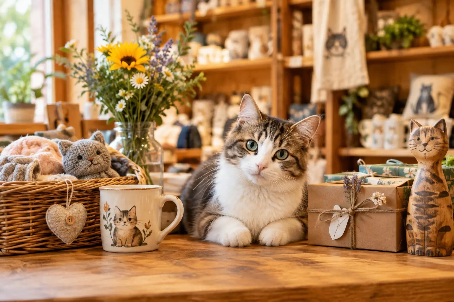 Why Buy From Small Gift Shops? More Purrsonality - Tiny Tiger Gift Shop