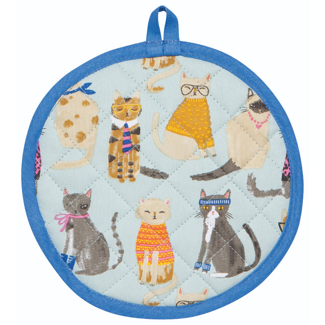 "Feline Fine": Potholder