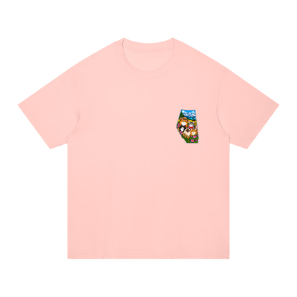Unisex Regular Fit Cotton T-Shirt  "CATS RULE IN ALBERTA" (Light Colors)
