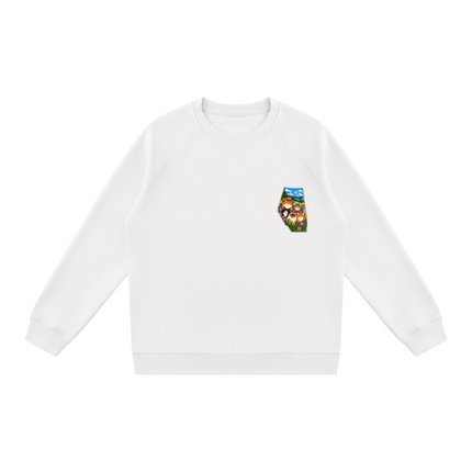 Unisex Regular Fit Crewneck Sweatshirt "CATS RULE IN ALBERTA" (Light Colors)