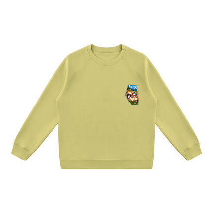 Unisex Regular Fit Crewneck Sweatshirt "CATS RULE IN ALBERTA" (Light Colors)