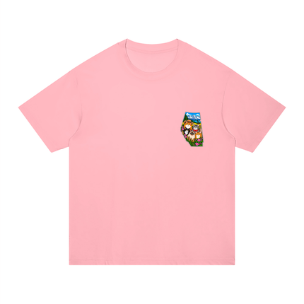 Unisex Regular Fit Cotton T-Shirt  "CATS RULE IN ALBERTA" (Light Colors)