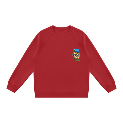 Unisex Regular Fit Crewneck Sweatshirt "CATS RULE IN ALBERTA" (Dark Colors)