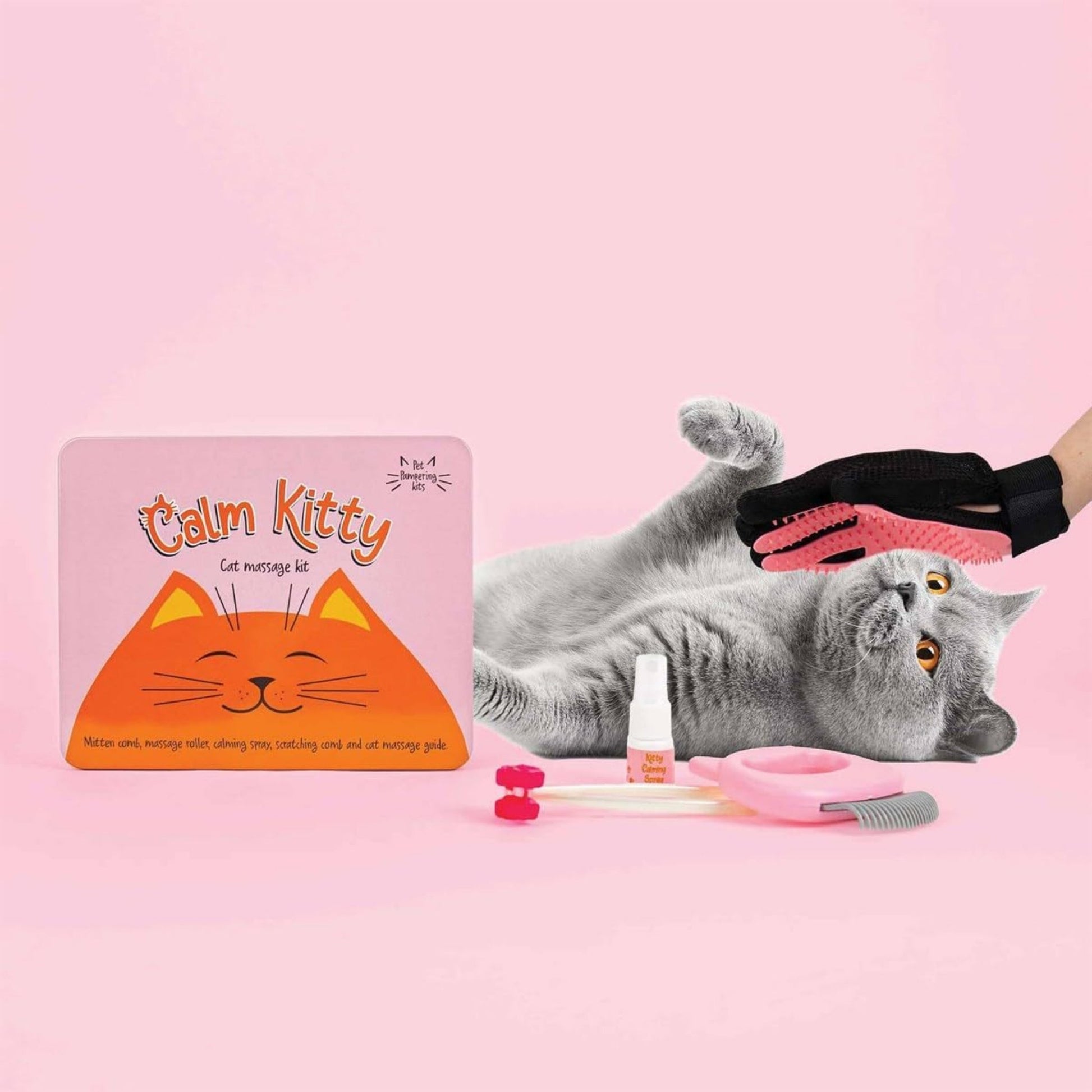 "Calm Kitty" Massage Kit - Tiny Tiger Gift Shop