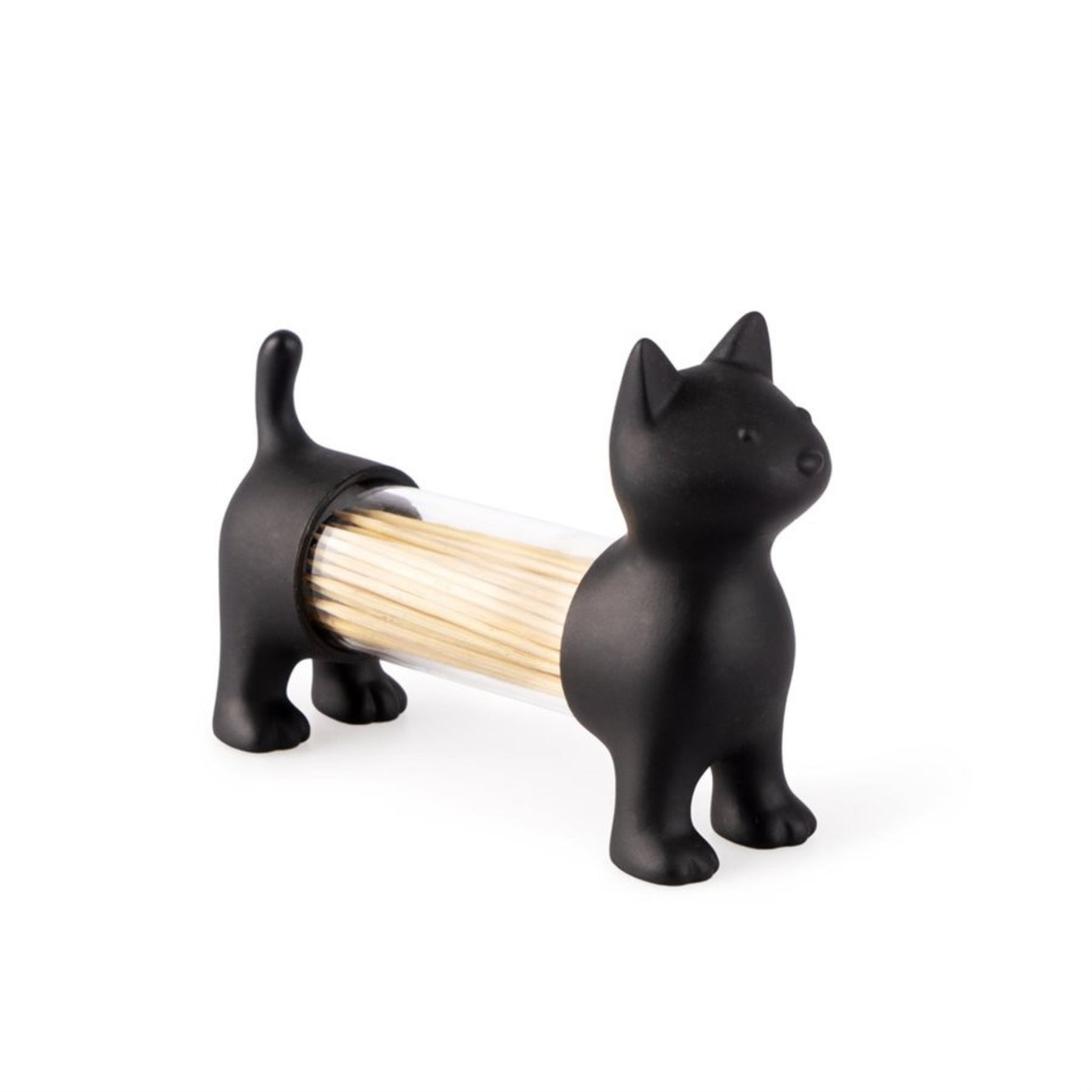 "Cat!" - Salt & Pepper Shaker / Toothpick Holder - Tiny Tiger Gift Shop