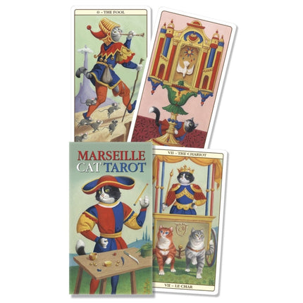 Cat Tarot "Marseille" - Tiny Tiger Gift Shop