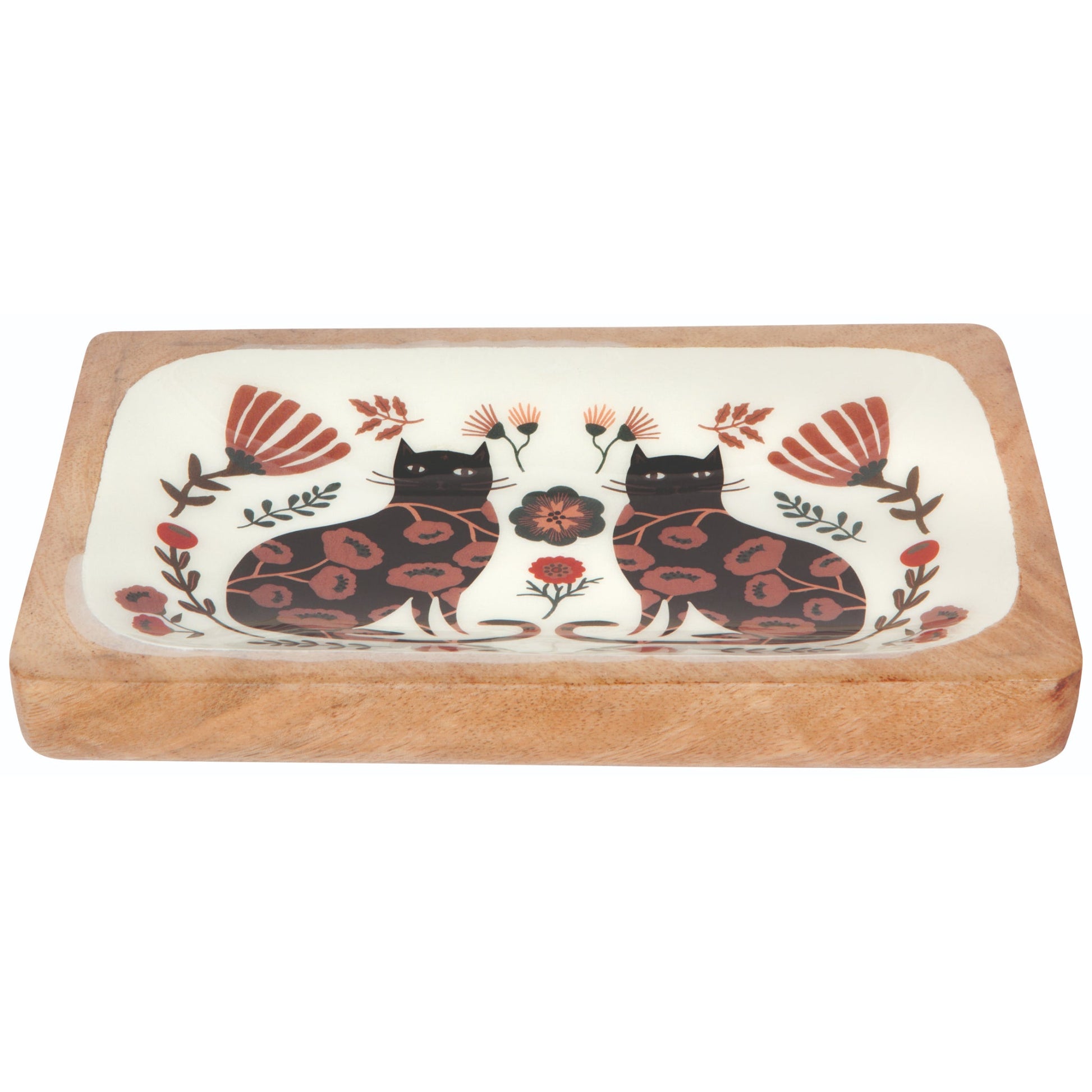 "Catbloom": Catch - All - Tray - Tiny Tiger Gift Shop