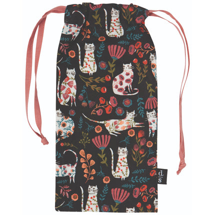 "Catbloom": Cotton Sleep Mask - Tiny Tiger Gift Shop