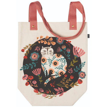 "Catbloom": Tote Bag - Tiny Tiger Gift Shop