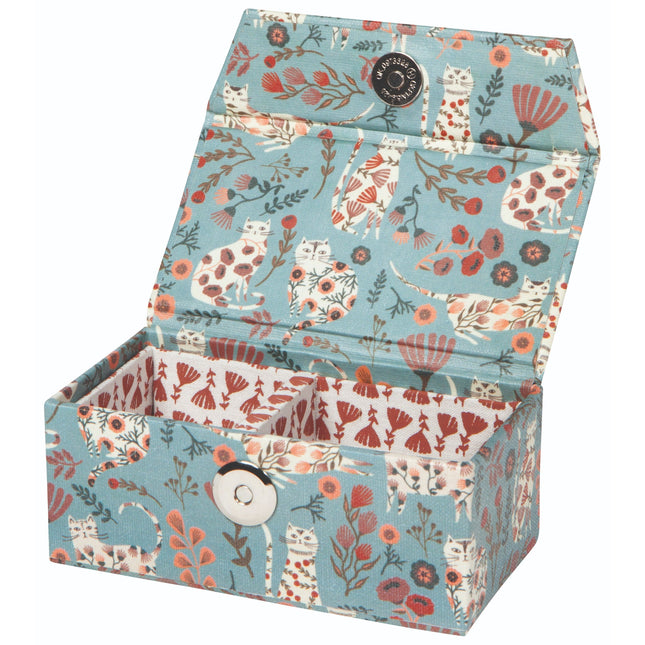 "Catbloom": Travel Jewelry Case - Tiny Tiger Gift Shop